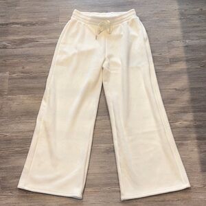 Kyodan Cream Fleece Sweatpants